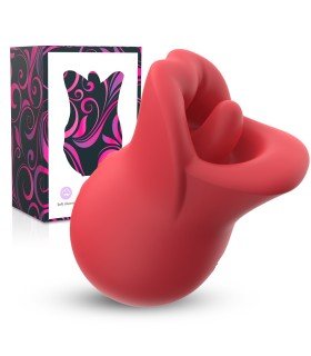 Aiersha Tentación de Miel - Vibrador Licking 360° Rojo