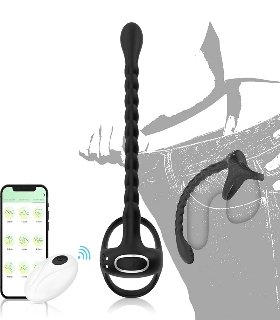 kf-S8d0da29ce0d14d4282f86626bd320208B-Double-ring-Vibrator-for-Couple-Vibrating-Anal-Plug-Adult-Supplies-APP-Remote-Control-Vibr