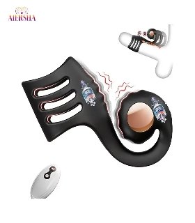 Cock Rings for Men Couple’s Vibrator remote control Penis Sleeve