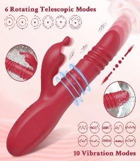 kf-S81b4f3c520d5445084a6f4760cf52a53P-Rabbit-Sex-Toys-Telescopic-Vibrator-for-Women-Powerful-G-Spot-Rotating-Clitoris-Vagina-Sti