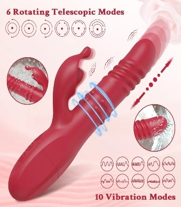 kf-S81b4f3c520d5445084a6f4760cf52a53P-Rabbit-Sex-Toys-Telescopic-Vibrator-for-Women-Powerful-G-Spot-Rotating-Clitoris-Vagina-Sti