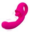 Aiersha Seductive - 2-in-1 Licking Vibrator Rose Pink