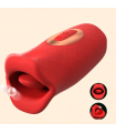 Aiersha Zungenvibrator - Das orale Stimulationsspielzeug in Rot