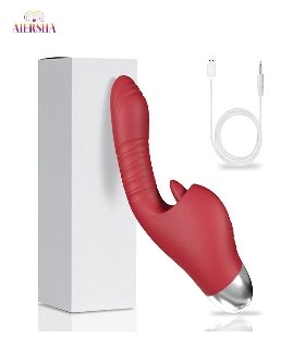 Tongue Rose Sex Toy Realistic Dildo Vibrators 3 in 1 G Spot Vibrator