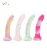 Realistic-Dildo-with-Strong-Suction-Cup-Liquid-Silicone-pink-penis-G-Spot-Masturbator-for-Women