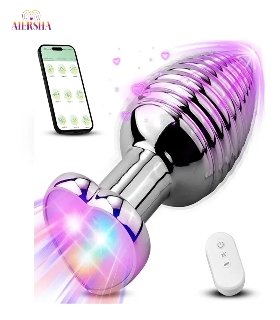 Anal-Sex-Toys-Vibrating-Butt-Plug-Heart-Light-Up-Anal-Plug-9-Vibration-Modes-Steel-Anal-Vibrator