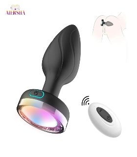 Anal-Plug-With-lights-Adult-Sex-Toys-for-women-Remote-Control-Vibrators