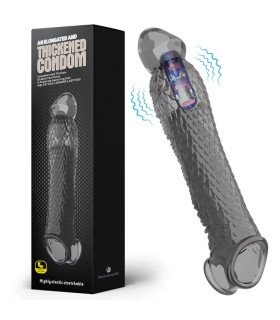 Manga Vibradora de Silicona para Pene