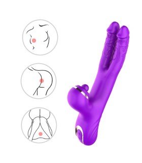 Aiersha Double Dragon: Dual-Action G-Punkt & Klitoris-Vibrator
