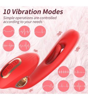 Aiersha Anasta 2. Generation Vibrator rot