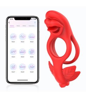 Penis Trainer Pro - The App-Controlled Endurance Device red