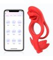 Aiersha Penis Trainer Pro -The App-Controlled Endurance Device red