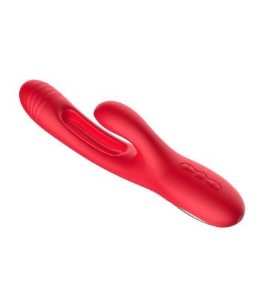 Aiersha Daphne 3rd Gen: Red 3-in-1 Clitoral Stimulator for Pleasure