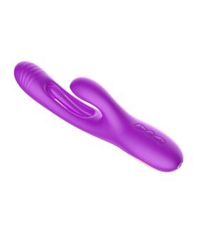 Aiersha Daphne 3 en 1: Estimulador Clitoriano Púrpura