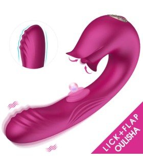 Aiersha Orissa - Licking, Flapping & Pulsating Vibrator