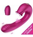 Aiersha Orissa - The Licking & Flapping Vibrator in Red-Purple