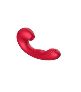 Aiersha Soraka - Das Dual-Action Flutter- und Vibrationsspielzeug in Rot