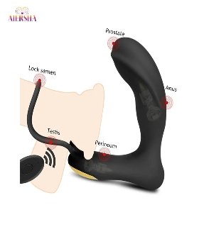 3 in 1 Cock Vibrator Prostate Massager Butt